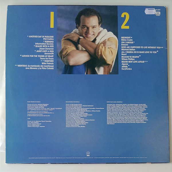 Disco de Vinil Gente Fina [trilha Sonora Internacional 1990] Interprete Vários Artistas (1990) [usado]