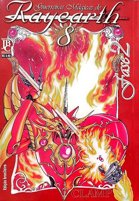 Gibi Guerreiras Mágicas de Rayearth #8 Autor (2002) [usado]
