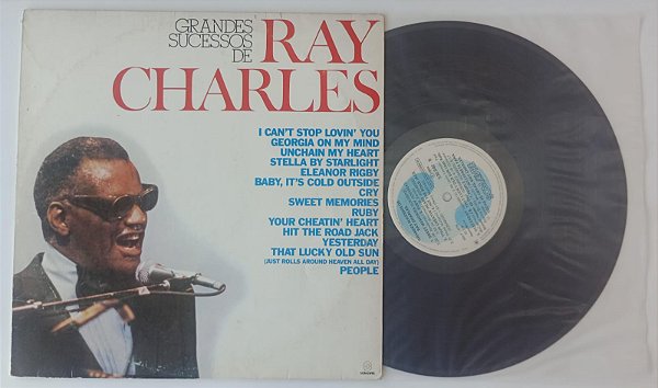 Disco de Vinil Grandes Sucessos de Ray Charles 1986 Interprete Ray Charles (1986) [usado]