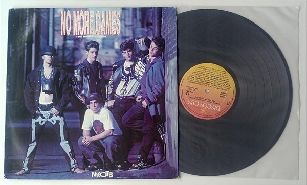 Disco de Vinil no More Games / The Remix Album [1990] New Kids On The Block Interprete New Kids On The Block (1990) [usado]