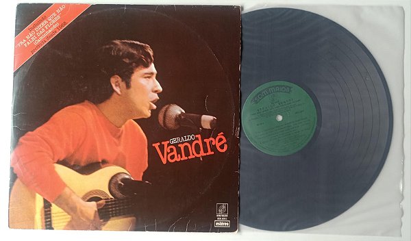 Disco de Vinil Pra Não Dizer que Não Falei das Flores [1979] Geraldo Vandré Interprete Geraldo Vandré (1979) [usado]