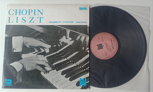 Disco de Vinil Chopin / Liszt [1974] Interprete Robert Fuchs (1974) [usado]
