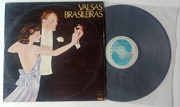 Disco de Vinil Valsas Brasileiras [1980] Interprete Vários Artistas (1980) [usado]