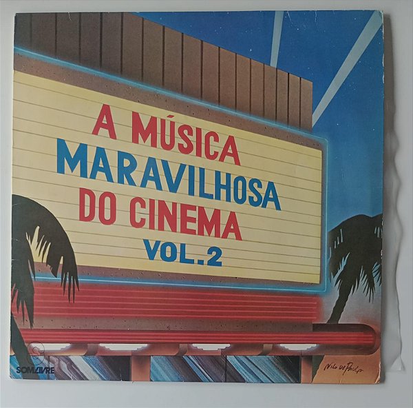 Disco de Vinil a Música Maravilhosa do Cinema Vol. 2 [1978] Interprete Vários Artistas (1978) [usado]