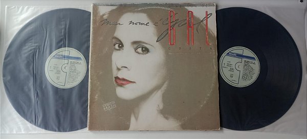 Disco de Vinil Meu Nome é Gal Costa / o Melhor de Gal Costa [lp Duplo 1989] Interprete Gal Costa (1989) [usado]