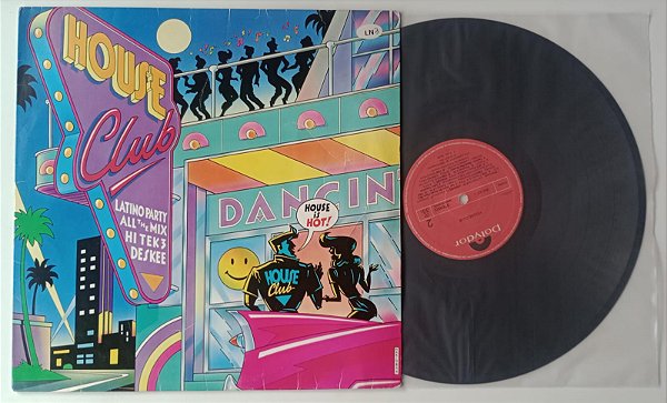 Disco de Vinil House Club [coletânea 1990] Interprete Vários Artistas (1990) [usado]