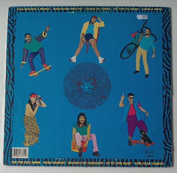 Disco de Vinil Banana Coral [1994] Chiclete com Banana Interprete Chiclete com Banana (1994) [usado]