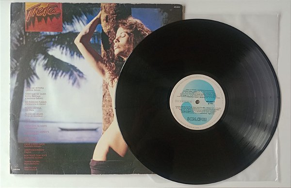 Disco de Vinil Tieta [trilha Sonora da Novela 1989] Interprete Vários Artistas (1989) [usado]