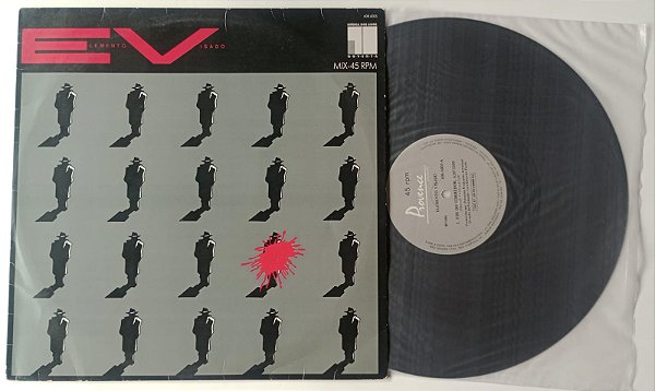 Disco de Vinil Fim do Corredor [single 1986] Elemento Visado Interprete Elemento Visado (1986) [usado]