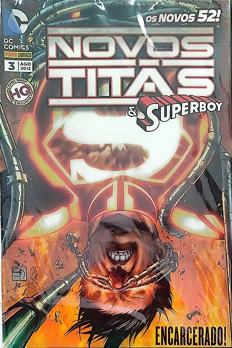 Gibi Novos Titãs e Superboy #3 Autor (2012) [seminovo]