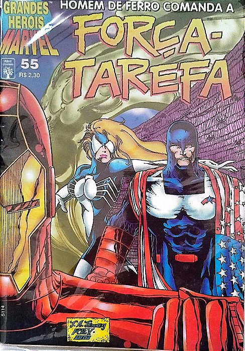 Gibi Grandes Heróis Marvel #55 - Formatinho Autor (1997) [usado]