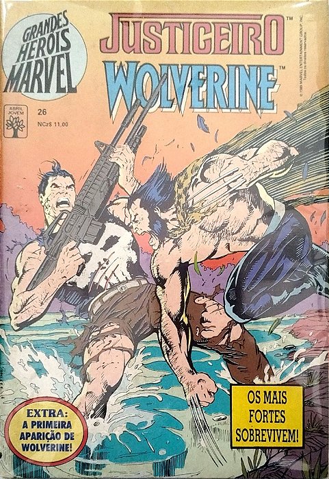 Gibi Grandes Heróis Marvel #26 - Formatinho Autor (1989) [usado]