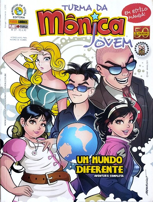 Gibi Turma da Mônica Jovem #37 Autor (2011) [usado]