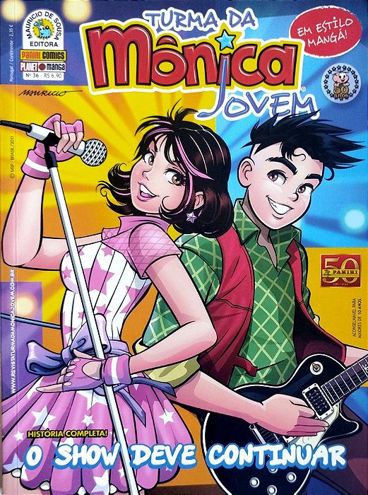 Gibi Turma da Mônica Jovem #36 Autor (2011) [usado]