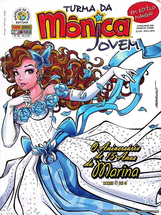 Gibi Turma da Mônica Jovem #28 Autor (2010) [usado]
