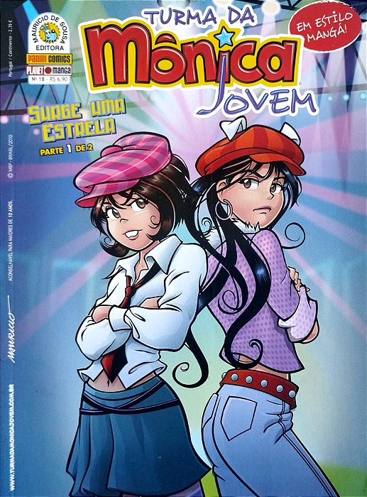 Gibi Turma da Mônica Jovem #18 Autor (2010) [usado]