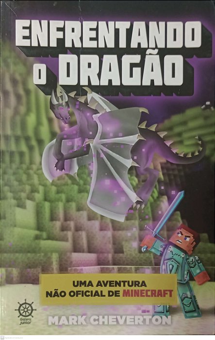 Livro Enfrentando o Dragão - Minecraft Autor Cheverton, Mark (2015) [usado]