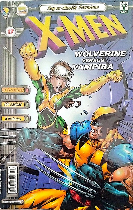 Gibi X-men #17 Super-heróis Premium Autor (2001) [seminovo]