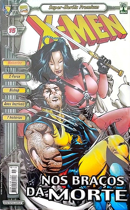 Gibi X-men #15 Super-heróis Premium Autor (2001) [seminovo]