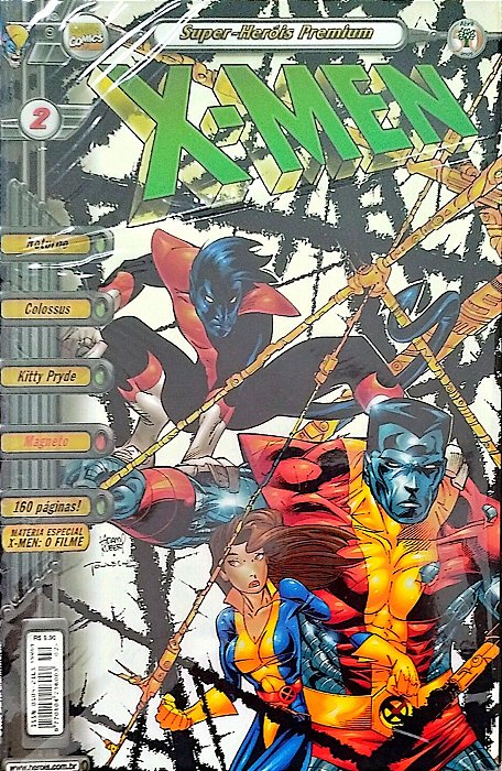 Gibi X-men #2 Super-heróis Premium Autor (2000) [usado]