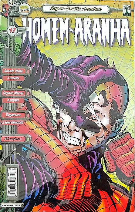 Gibi Homem-aranha #17 Super-heróis Premium Autor (2001) [usado]