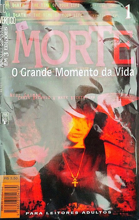 Gibi Morte: o Grande Momento da Vida - Mini-série Completa em 3 Edições Autor (1997) [usado]
