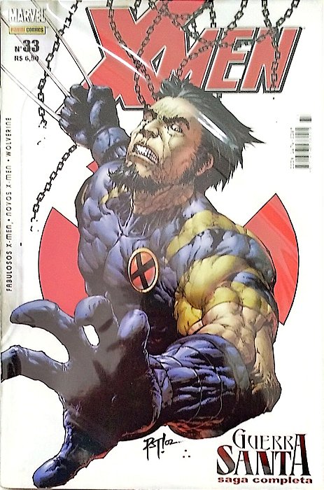 Gibi X-men #33 Autor (2004) [seminovo]