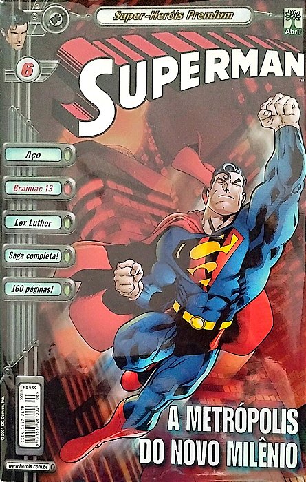 Gibi Superman #6 - Super-heróis Premium Autor (2001) [usado]