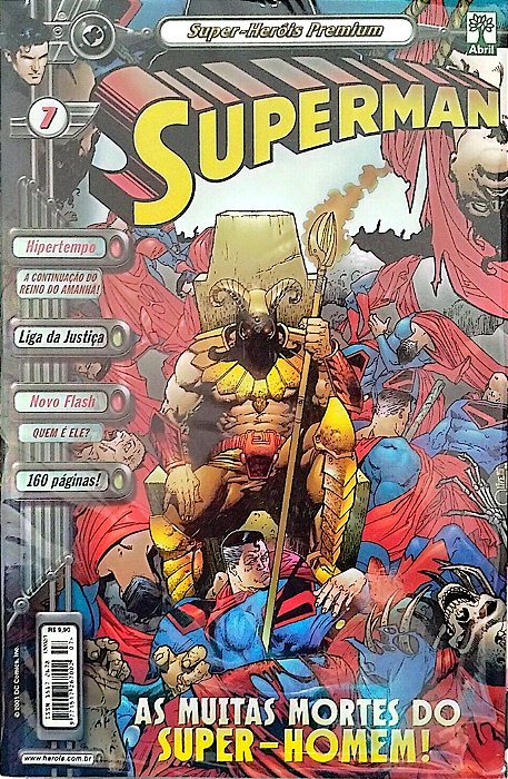 Gibi Superman #7 - Super-heróis Premium Autor (2001) [usado]