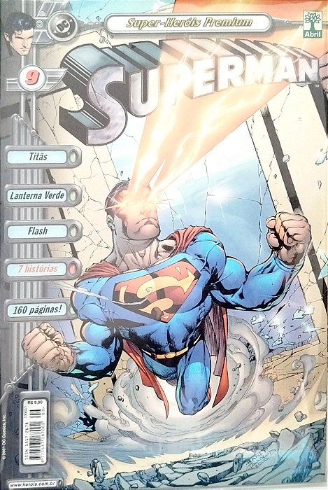 Gibi Superman #9 - Super-heróis Premium Autor (2001) [usado]
