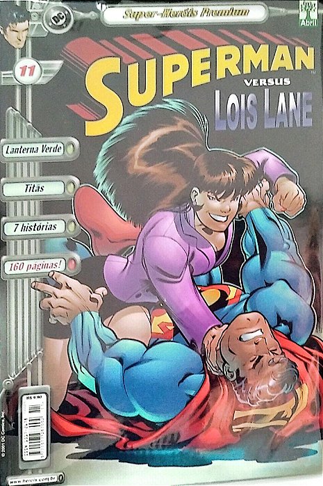 Gibi Superman #11 - Super-heróis Premium Autor (2001) [usado]