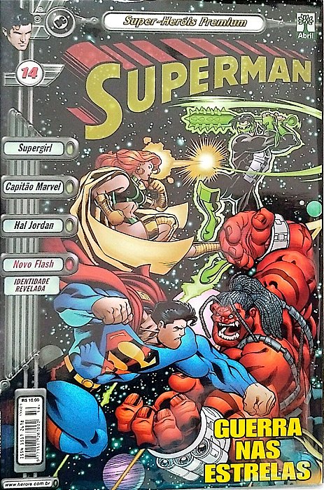 Gibi Superman #14 - Super-heróis Premium Autor (2001) [usado]