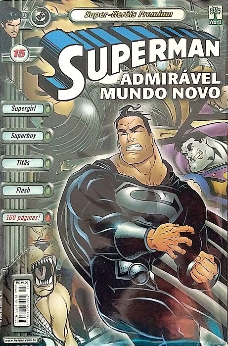 Gibi Superman #15 - Super-heróis Premium Autor (2001) [usado]