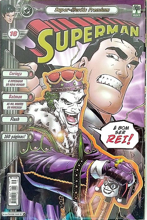 Gibi Superman #16 - Super-heróis Premium Autor (2001) [usado]