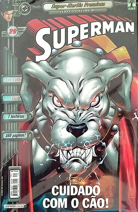 Gibi Superman #20 - Super-heróis Premium Autor (2002) [usado]