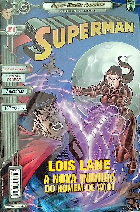 Gibi Superman #21 - Super-heróis Premium Autor (2002) [usado]