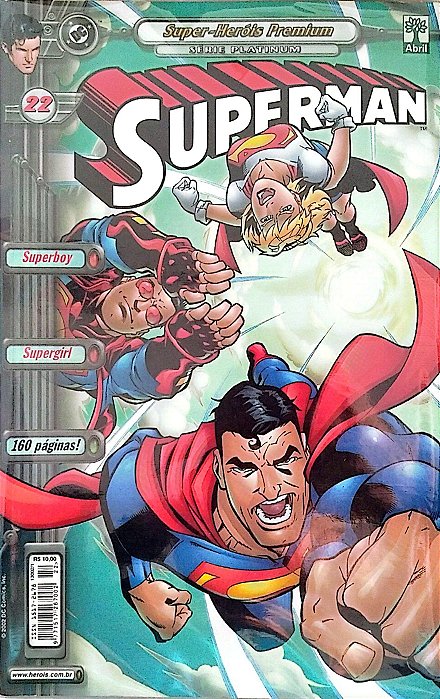 Gibi Superman #22 - Super-heróis Premium Autor (2002) [usado]
