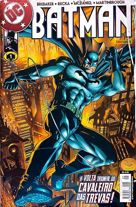 Gibi Batman #1 Autor (2002) [usado]