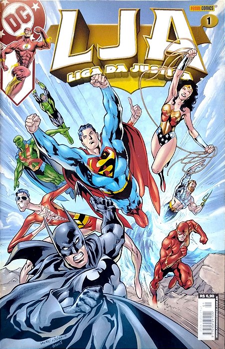 Gibi Liga da Justiça #1 Autor (2002) [usado]