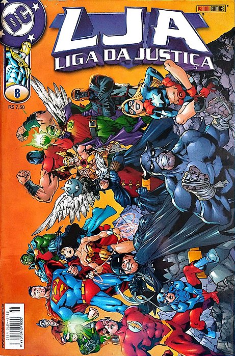 Gibi Liga da Justiça #8 Autor (2003) [usado]