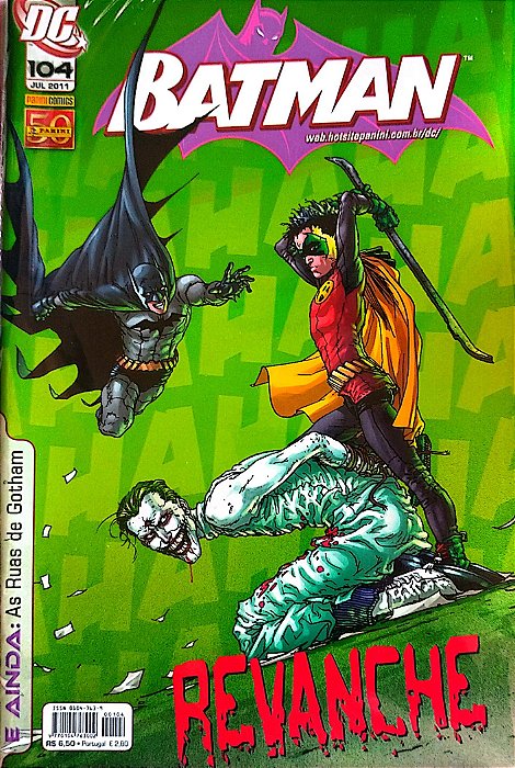 Gibi Batman #104 Autor (2011) [usado]