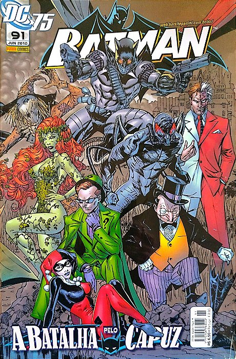 Gibi Batman #91 Autor (2010) [usado]
