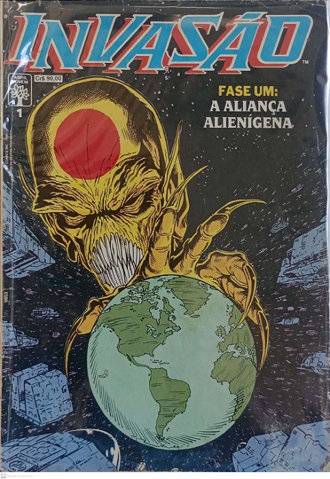 Gibi Invasão #1 Autor (1990) [usado]