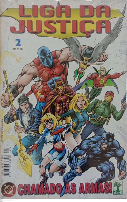 Gibi Liga da Justiça #2 (2º Série) Autor (2002) [usado]