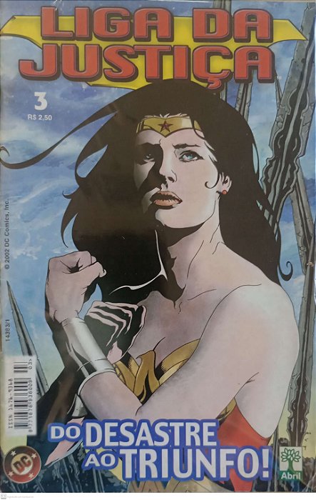 Gibi Liga da Justiça #3 (2º Série) Autor (2002) [usado]
