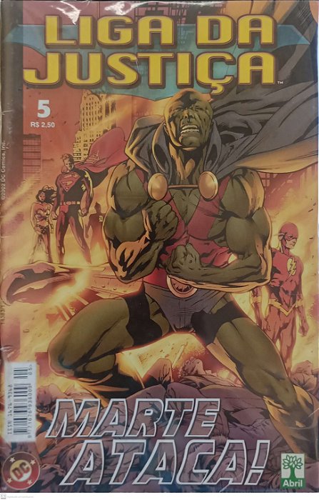 Gibi Liga da Justiça #5 (2º Série) Autor (2002) [usado]