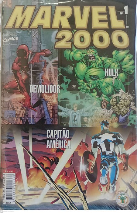 Gibi Marvel 2000 #1 Autor (2000) [usado]