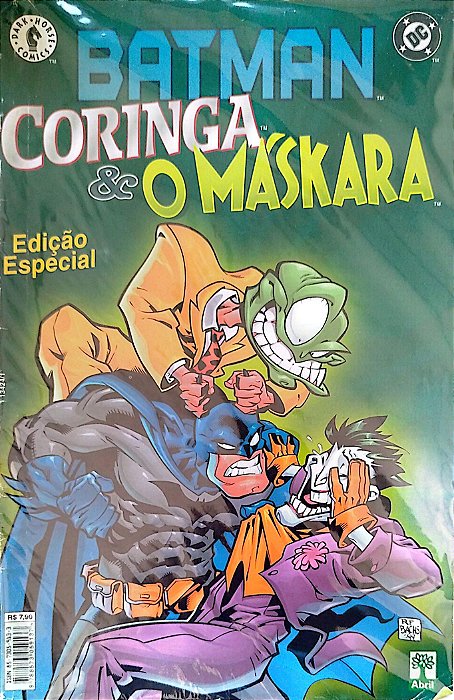 Gibi Batman, Coringa e o Máskara Autor (2001) [usado]