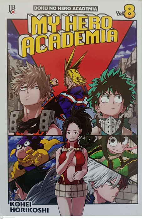 Gibi My Hero Academia #8 Autor Kohei Horikoshi (2018) [usado]
