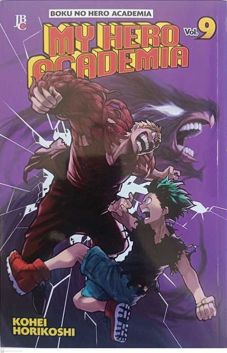 Gibi My Hero Academia #9 Autor Kohei Horikoshi (2018) [usado]